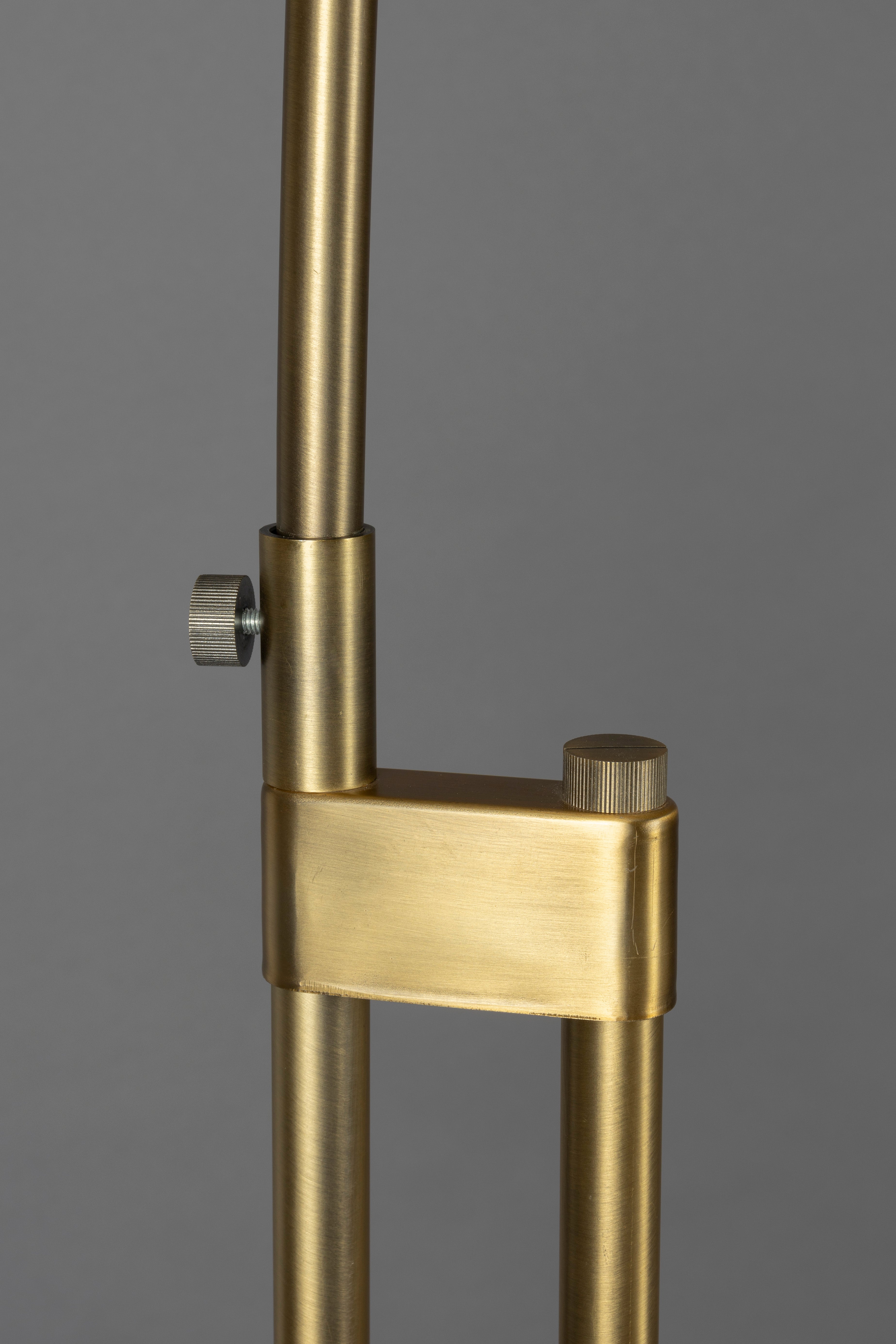 Dutchbone Archie Gold & Black Marble Floor Lamp